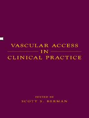 cover image of Vascular Access in Clinical Practice